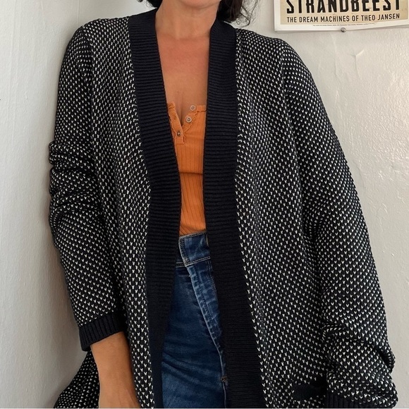 Lands End Cardigan with Pockets - Picture 1 of 5